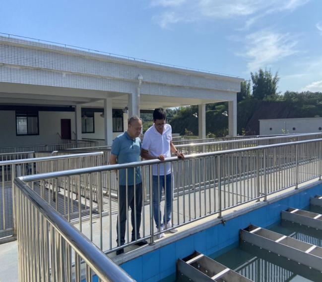 集團公司黨委委員、副總經理劉林到五水廠檢查安全工作