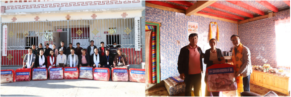 真情幫扶情誼深 結(jié)對幫扶送關(guān)愛