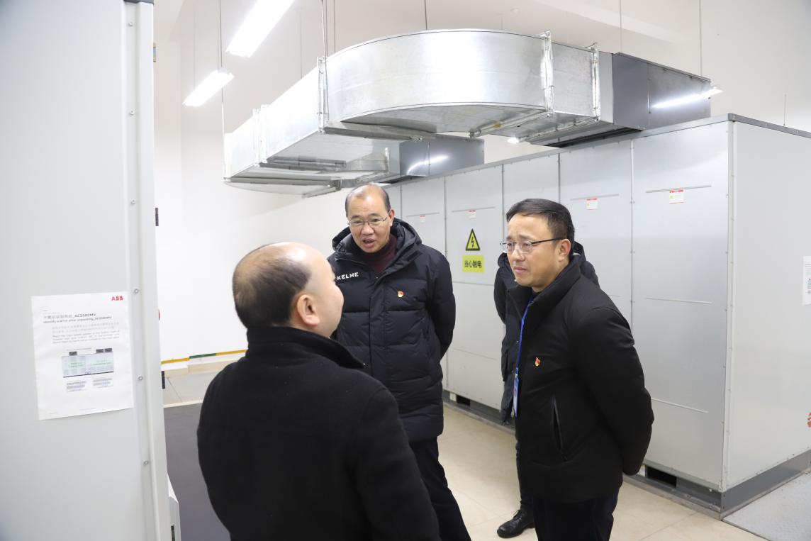 集團公司黨委書記、董事長周燕賓率隊督查水廠安全生產(chǎn)工作