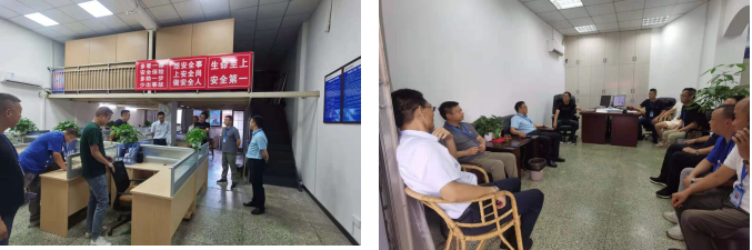 集團公司黨委書記、董事長周燕賓帶隊 開展聯系基層工作