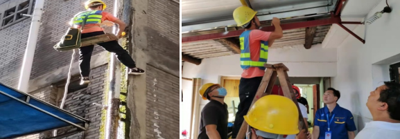 公司一支部、建恒支部結(jié)對共建處理下渡口社區(qū)橋南小區(qū)居民用水隱患