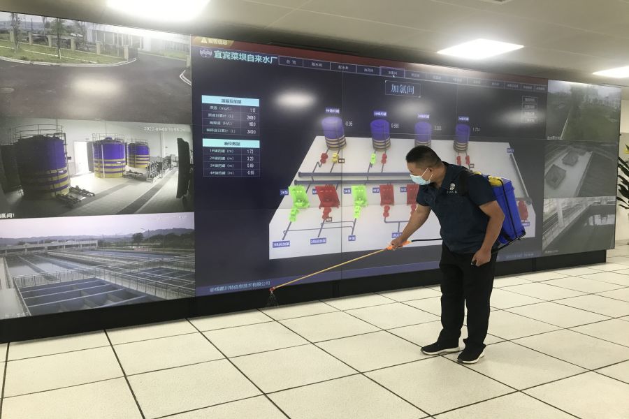 共克時艱戰(zhàn)疫情，守護供水“生命線”