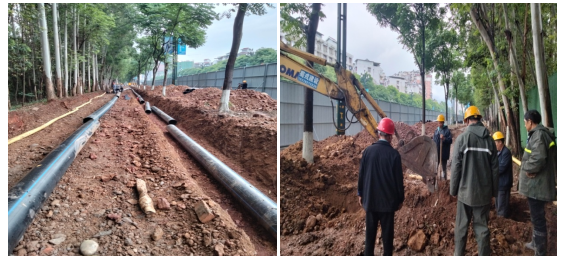 七星路段截污干管改造工程順利完工！