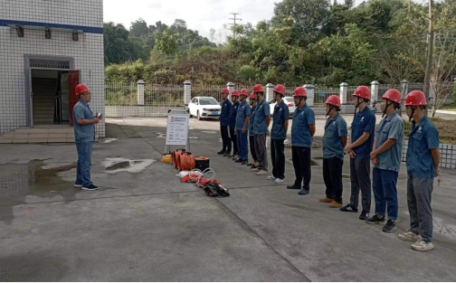 “以練促訓(xùn)，以訓(xùn)促安” 興文運營項目部開展有限空間作業(yè)應(yīng)急演練